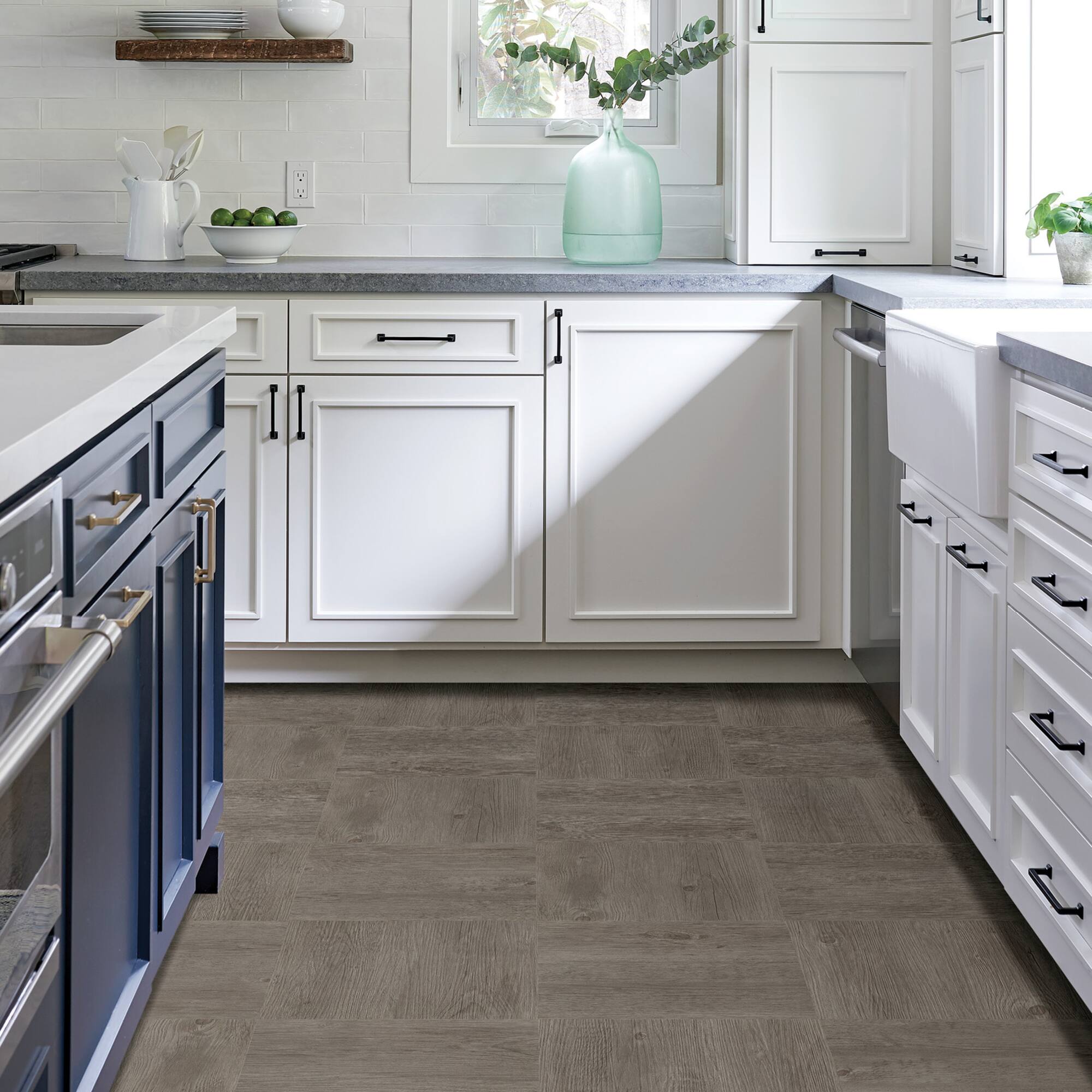 FloorPops Ashwood Peel & Stick Floor Tiles